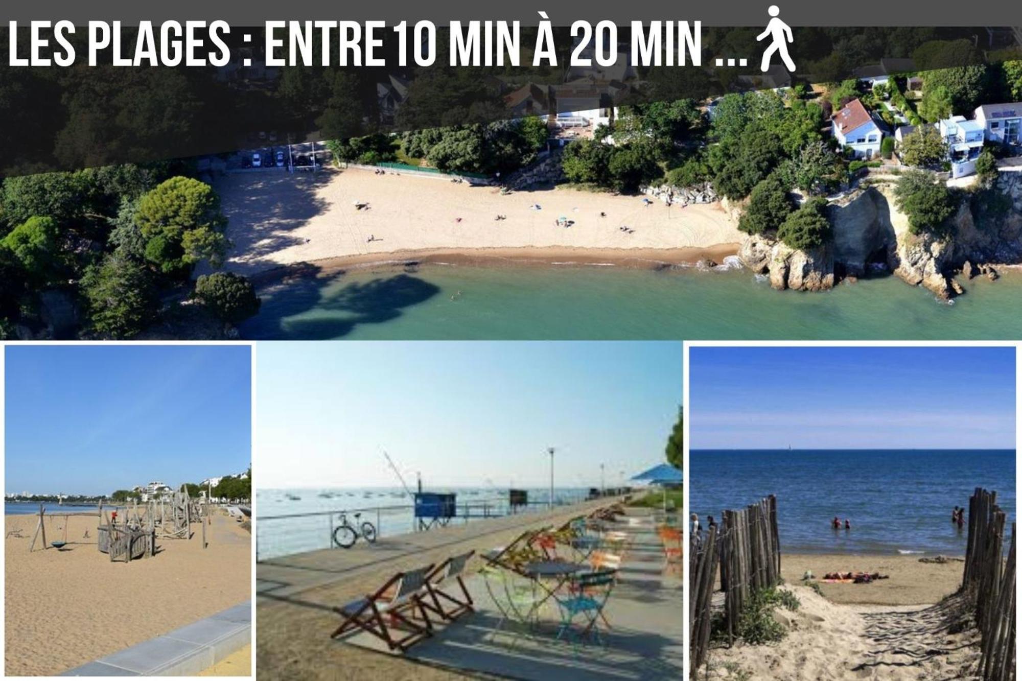La Deferlante - Hyper Centre - Parking Prive - 300 M Plage Saint-Nazaire  Exterior foto